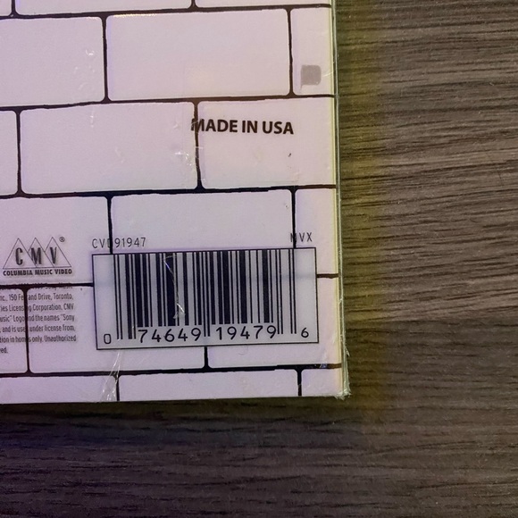 Pink Floyd The Wall DVD Cover - White and Red - Picture 3 of 5